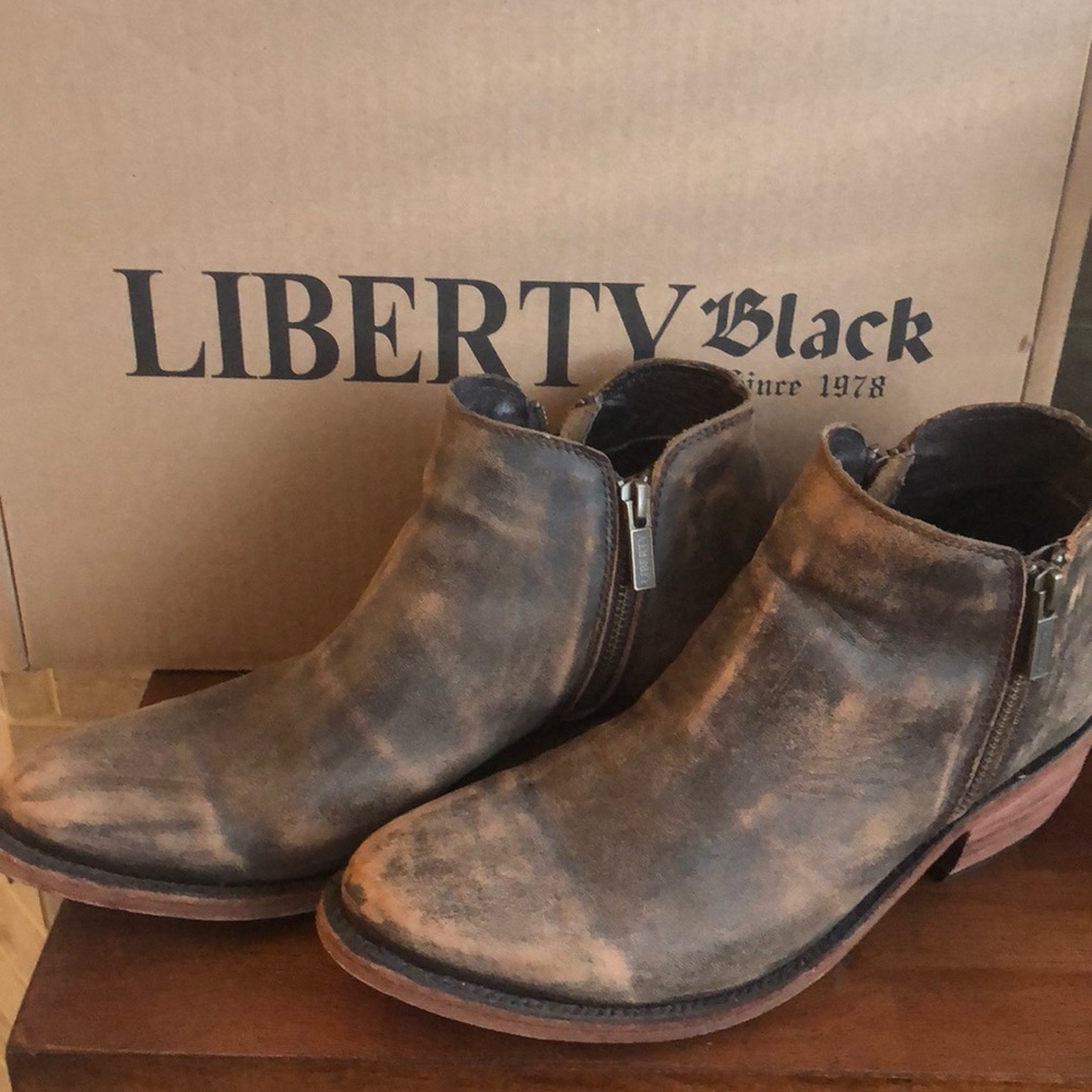 Liberty Black booties